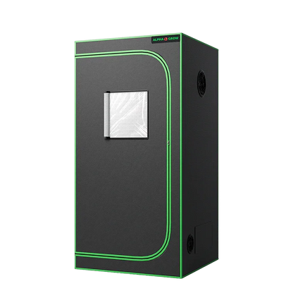 MIMEO Grow Tent with LED Grow Light & Inline Fan for Stealth Indoor Hydroponics Setup