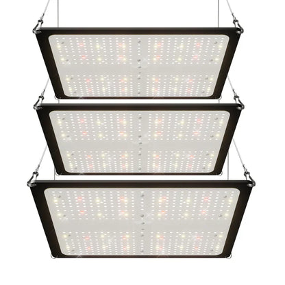 MIMEO LED Grow Lights for Indoor Hydroponics – Professional Stealth Growing Setup