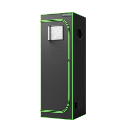 MIMEO Grow Tent with LED Grow Light, Inline Fan & Carbon Filter for Indoor Hydroponics Stealth Growing